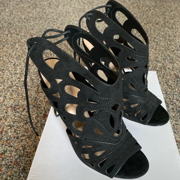 Aldo black suede heels - Picture 3 of 6